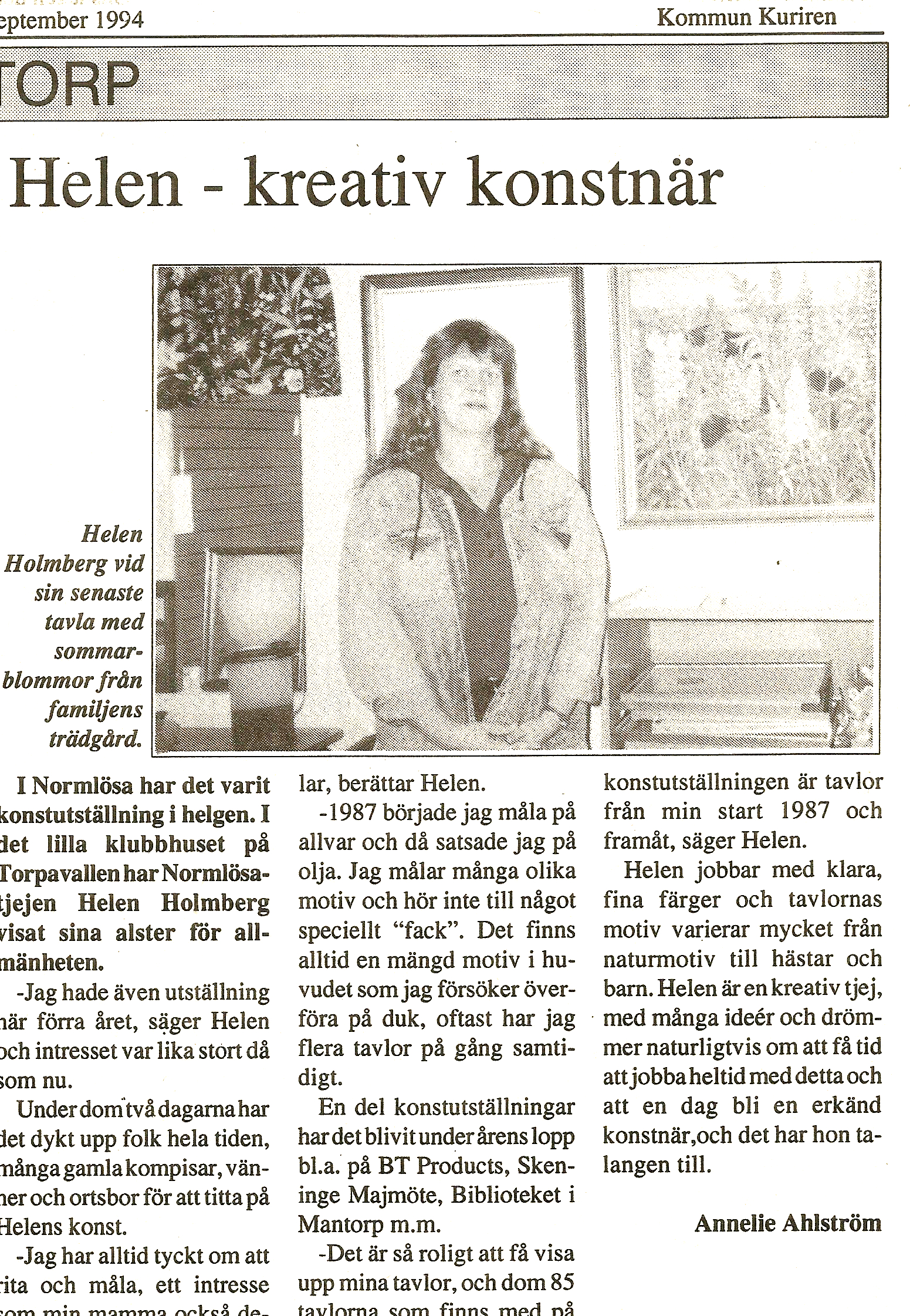 Kommun Kuriren September -94